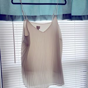 A new day (target) white dressy tank top Size XXL